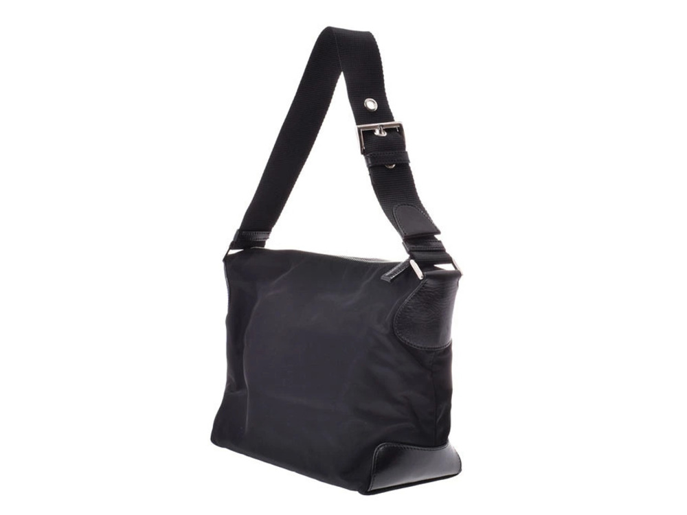 Prada black Bag calfskin Hobo Black